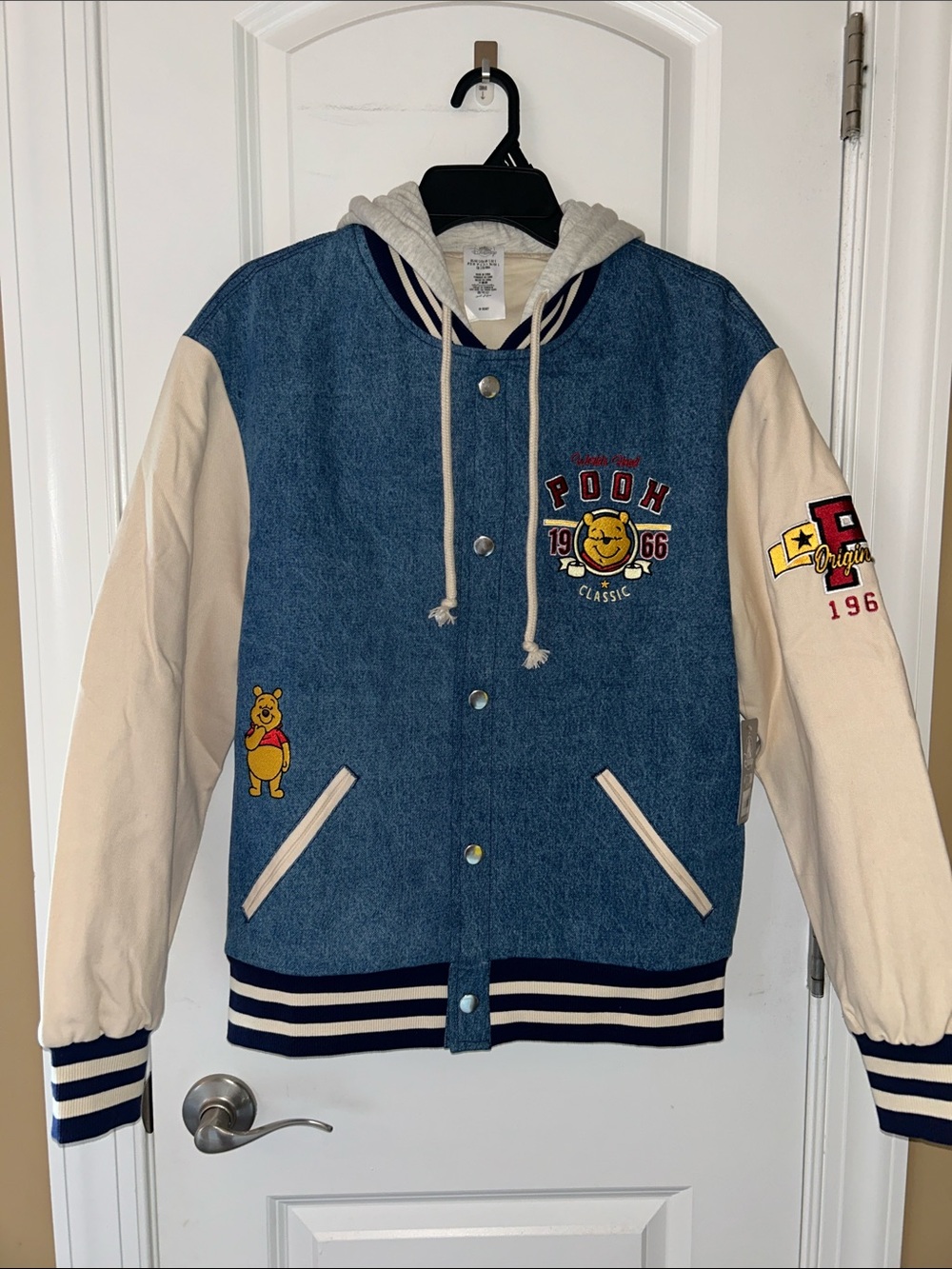 Winnie the Pooh Denim and Varsity Jacket